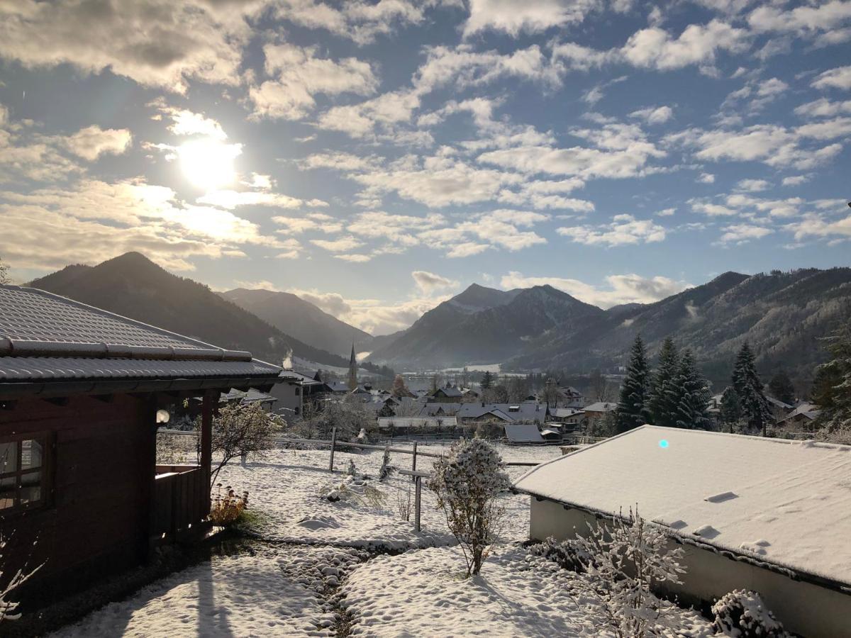 Ruhige Chalets Mit Seeblick In Zentraler Lage Schliersee Eksteriør bilde