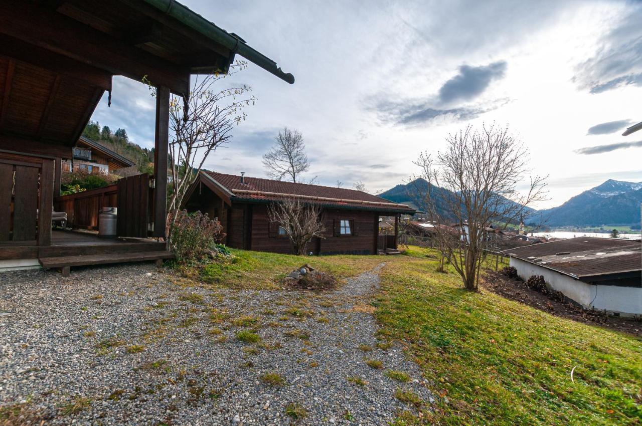 Ruhige Chalets Mit Seeblick In Zentraler Lage Schliersee Eksteriør bilde